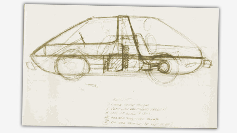 Illustration for article titled This Is One Of The Greatest Sketches In All Of Motoring